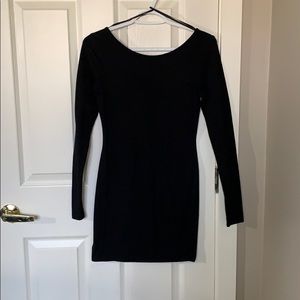 *SOLD* Black Long-Sleeve Dress